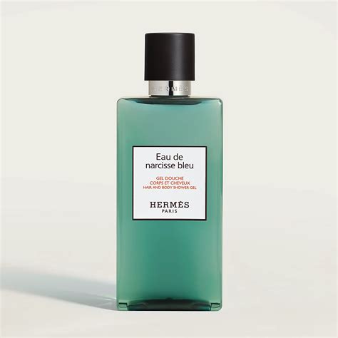 hermes eau de narcisse bleu shower gel|Hermes 6.7 oz. Eau de Narcisse Bleu Hair and Body Shower Gel.